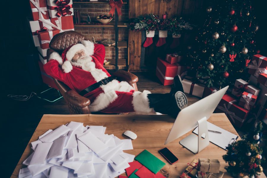 Anna beim Entspannen